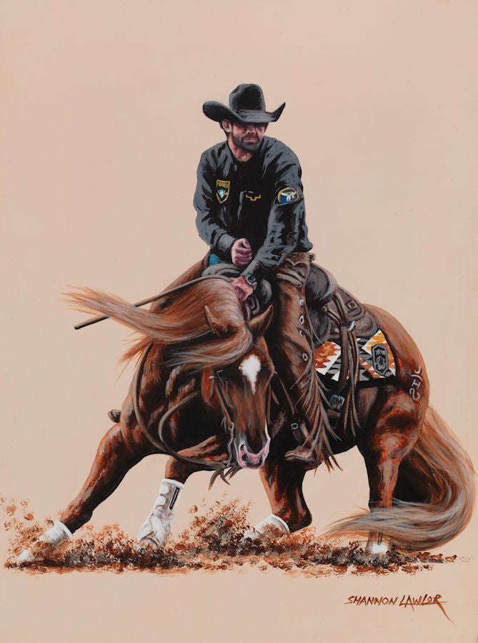 The American Performance Horseman ~ Shannon Lawlor Art Auction