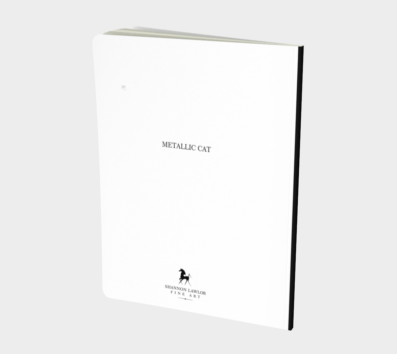 METALLIC CAT Notebook