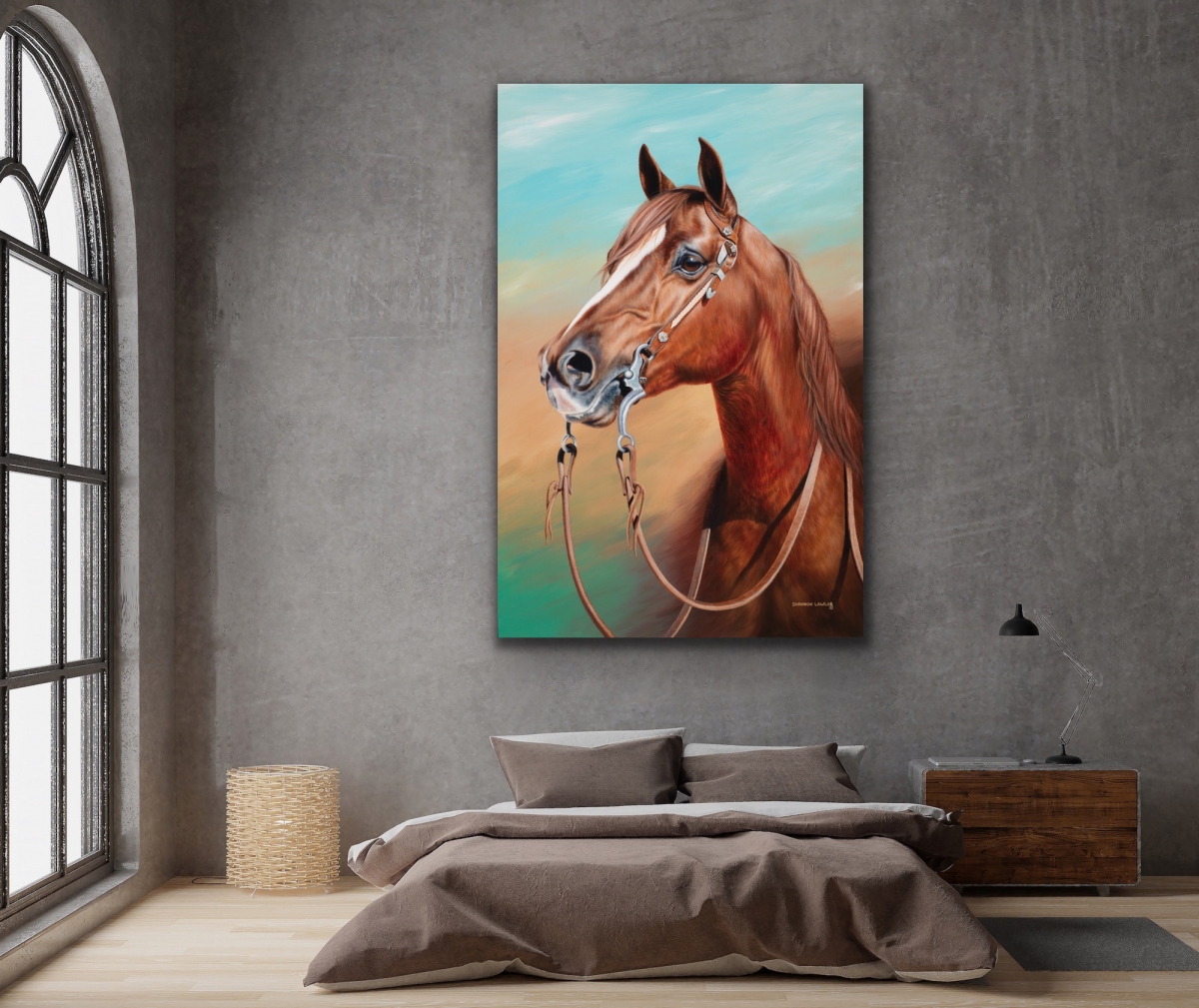 VLQ Friendly Fire+// | Equine Art by Shannon Lawlor