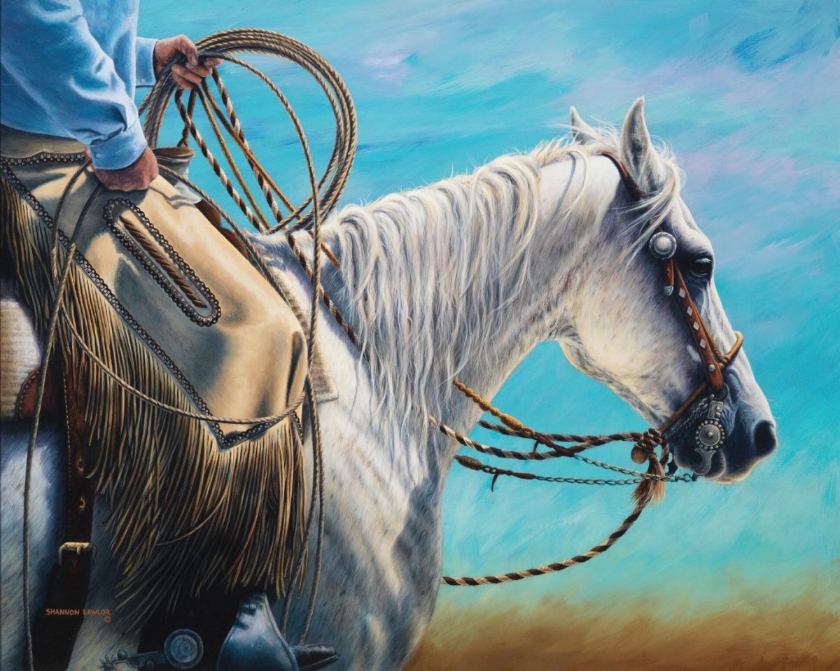 Horse Art Print - Wind in My Reins by Shannon Lawlor